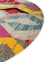 Sedona Vista Collection Area Rug -  Pricklypear Round Multi  lifestyle 51