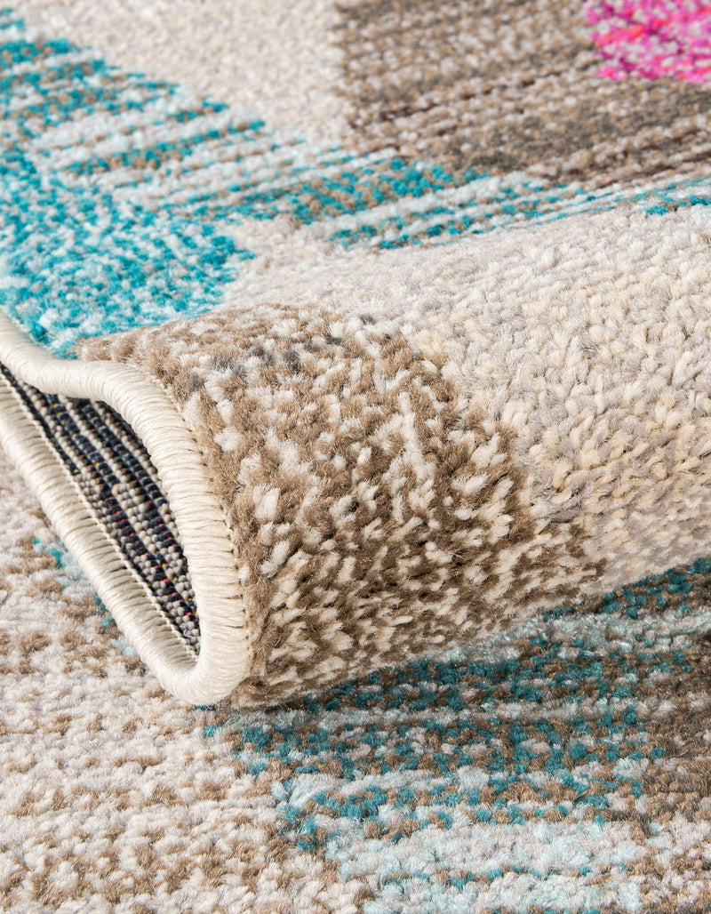 Sedona Vista Collection Area Rug -  Pricklypear Rectangle Multi  lifestyle 9