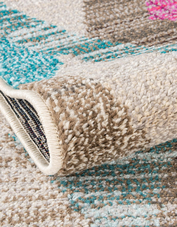 Sedona Vista Collection Area Rug -  Pricklypear Rectangular Multi  lifestyle 39