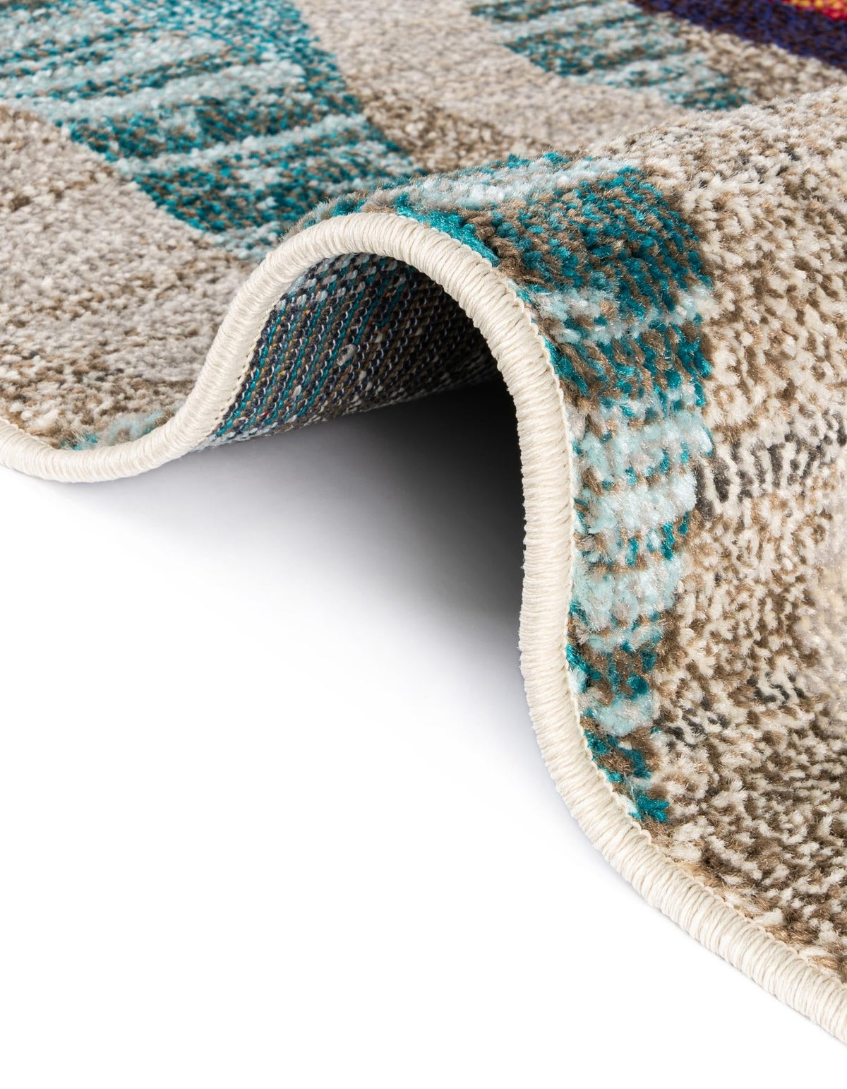 Sedona Vista Collection Area Rug -  Pricklypear Rectangle Multi  lifestyle 13