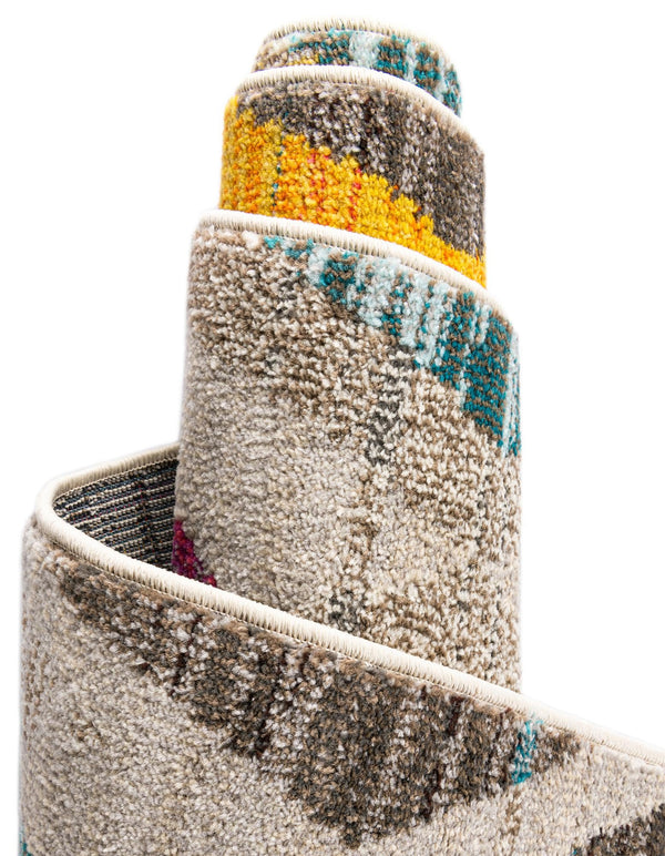 Sedona Vista Collection Area Rug -  Pricklypear Rectangular Multi  lifestyle 58
