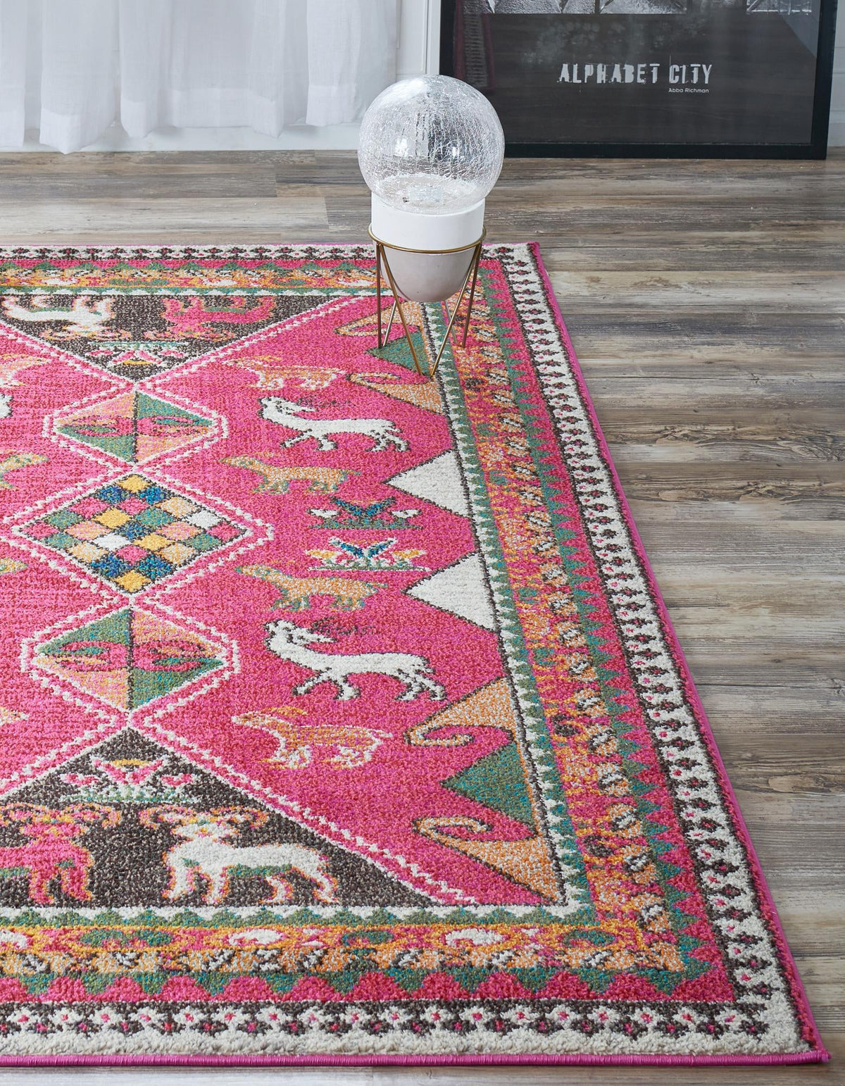 Sedona Vista Collection Area Rug -  Nolina Rectangle Pink  lifestyle 4