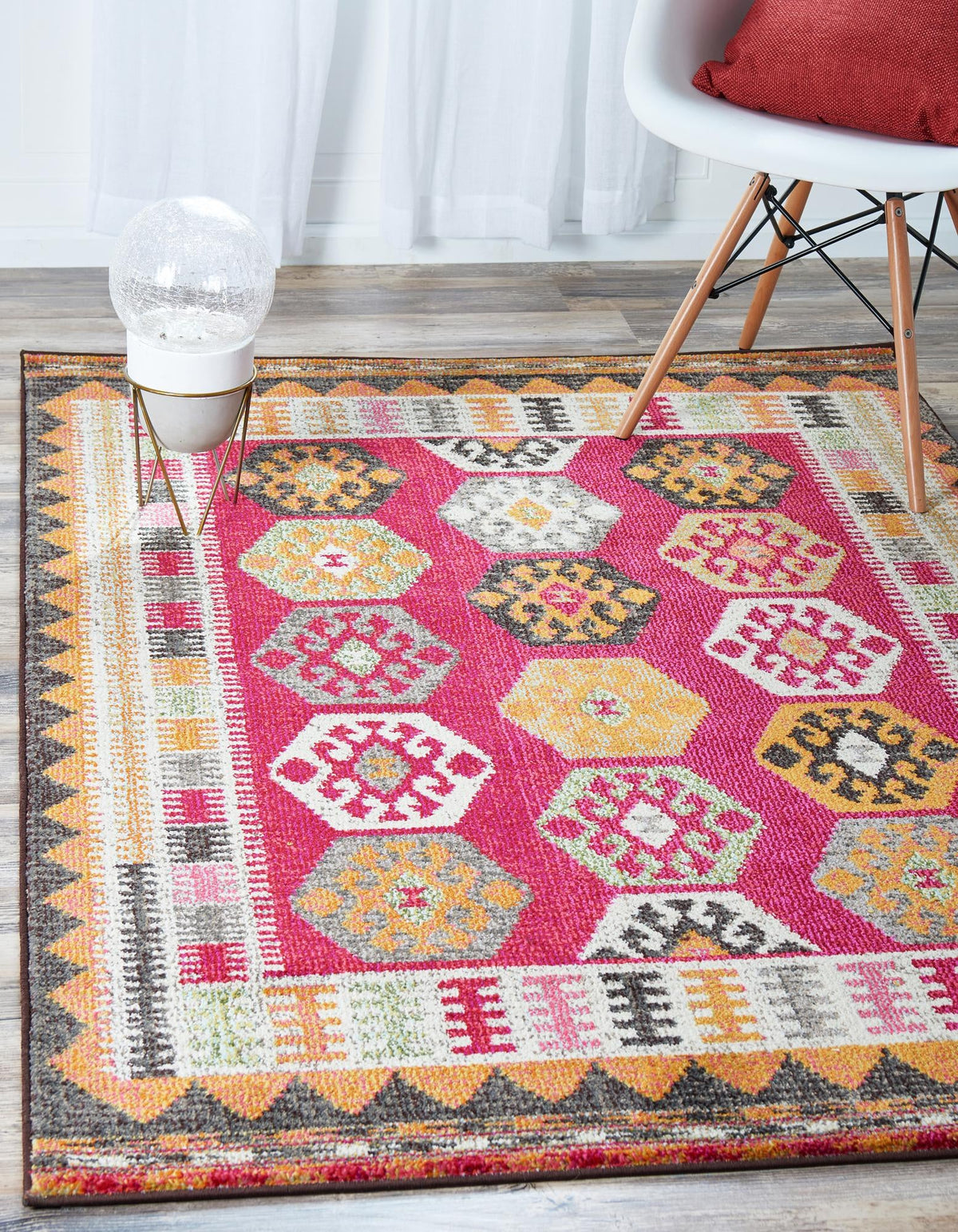 Sedona Vista Collection Area Rug -  Gila Rectangle Red  lifestyle 3