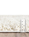 Plush Oasis Collection Area Rug - Serenity (Pure Ivory) Runner Pure Ivory  lifestyle 23