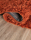 Plush Oasis Collection Area Rug - Serenity (Terracotta) Runner Terracotta  lifestyle 21