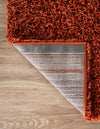 Plush Oasis Collection Area Rug - Serenity (Terracotta) Runner Terracotta  lifestyle 24