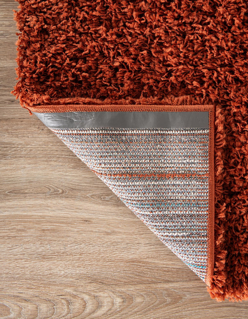 Plush Oasis Collection Area Rug - Serenity (Terracotta) Runner Terracotta  lifestyle 24