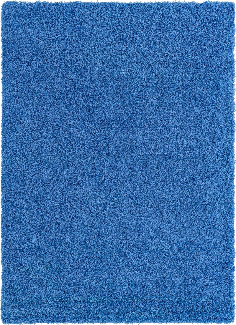 Plush Oasis Collection Area Rug - Serenity (Periwinkle Blue) Rectangle Periwinkle Blue  lifestyle 3