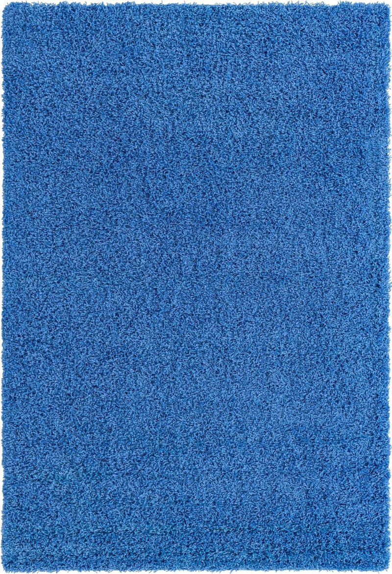 Plush Oasis Collection Area Rug - Serenity (Periwinkle Blue) Rectangle Periwinkle Blue  lifestyle 4