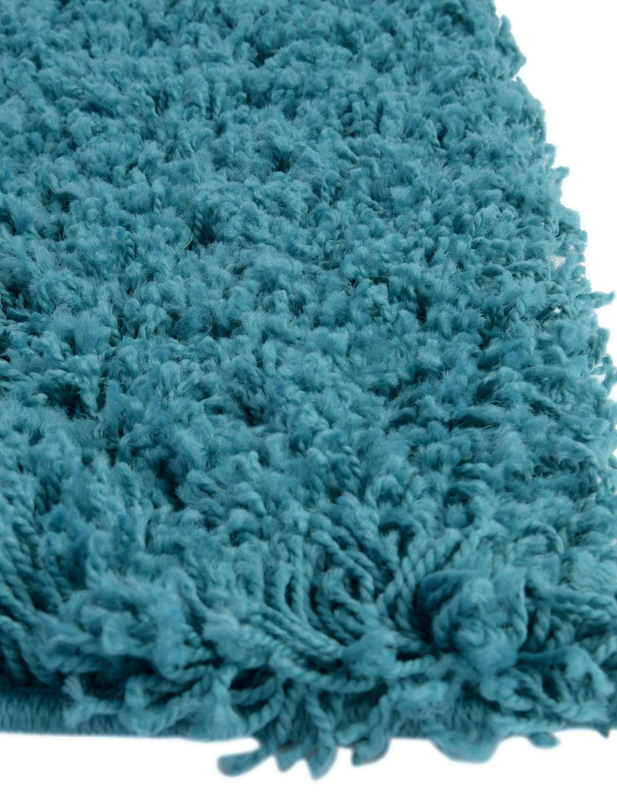 Plush Oasis Collection Area Rug - Serenity (Deep Aqua Blue) Runner Deep Aqua Blue  lifestyle 53