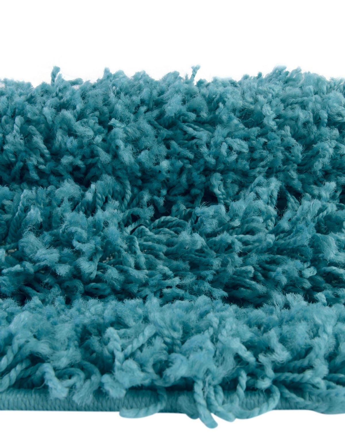 Plush Oasis Collection Area Rug - Serenity (Deep Aqua Blue) Runner Deep Aqua Blue  lifestyle 54