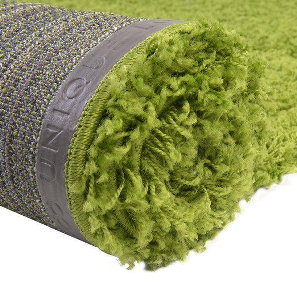 Plush Oasis Collection Area Rug - Serenity (Grass Green) Square Grass Green  lifestyle 23