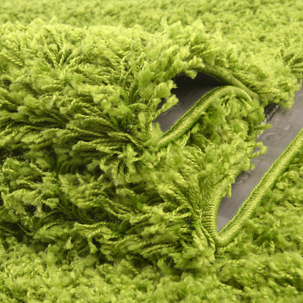 Plush Oasis Collection Area Rug - Serenity (Grass Green) Square Grass Green  lifestyle 24