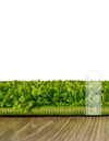 Plush Oasis Collection Area Rug - Serenity (Grass Green) Rectangle Grass Green  lifestyle 37