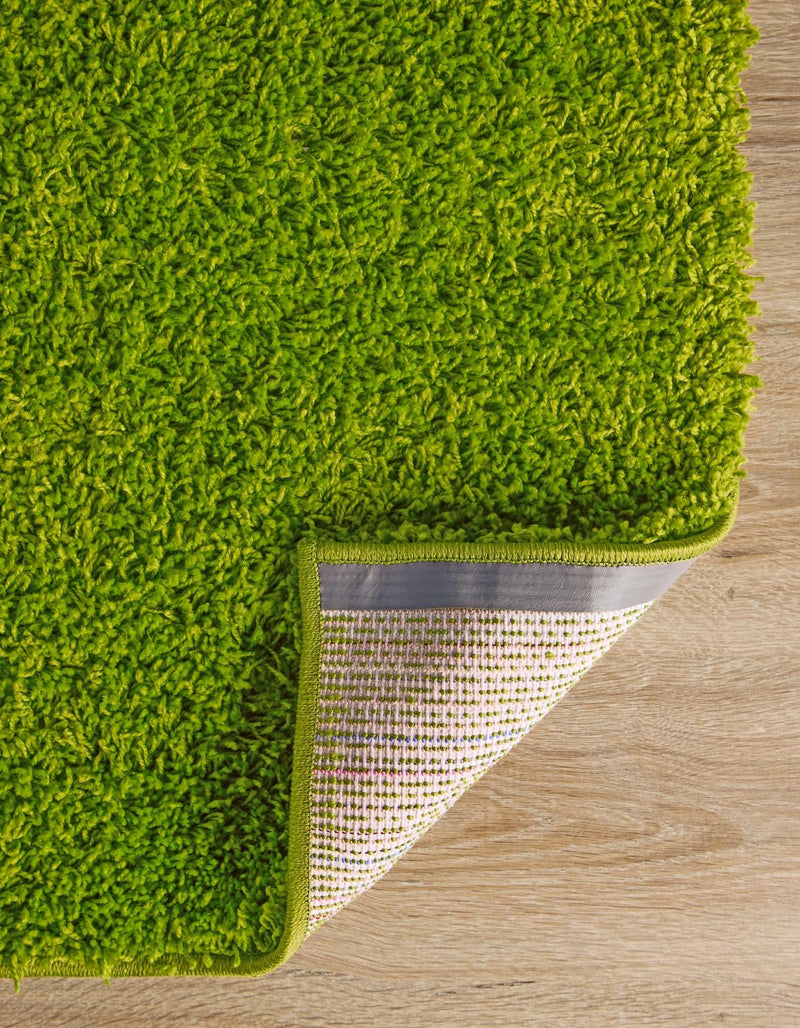 Plush Oasis Collection Area Rug - Serenity (Grass Green) Rectangle Grass Green  lifestyle 39