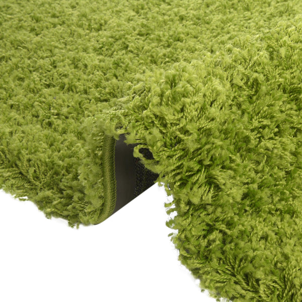 Plush Oasis Collection Area Rug - Serenity (Grass Green) Runner Grass Green  lifestyle 34