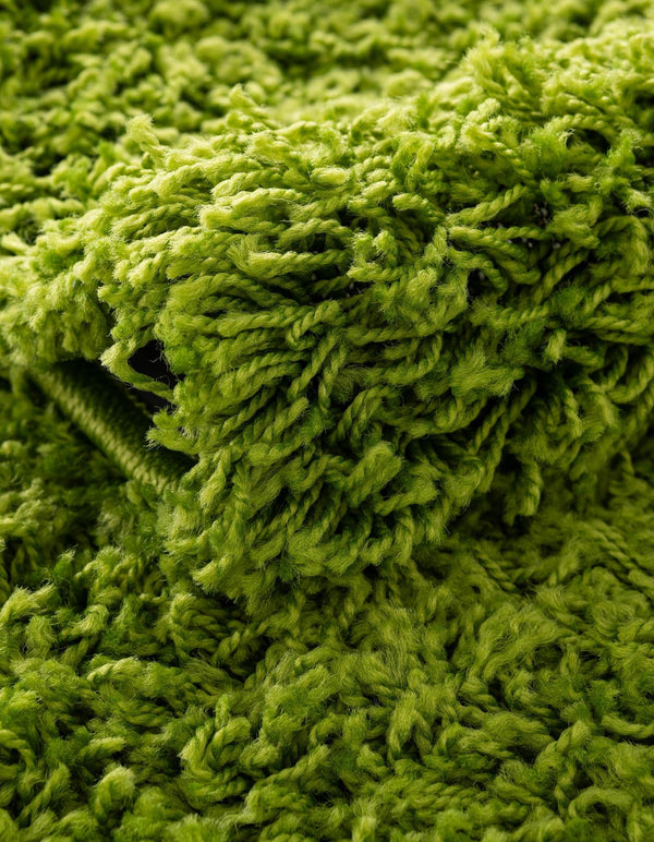 Plush Oasis Collection Area Rug - Serenity (Grass Green) Runner Grass Green  lifestyle 51