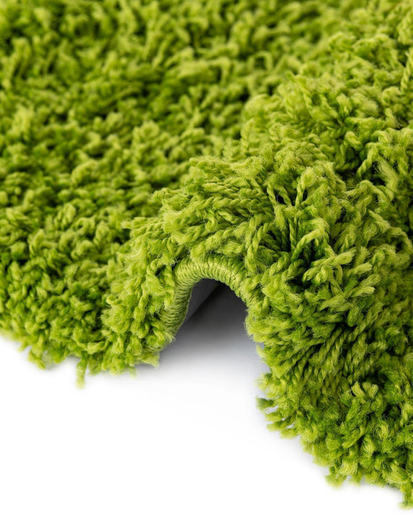 Plush Oasis Collection Area Rug - Serenity (Grass Green) Runner Grass Green  lifestyle 55