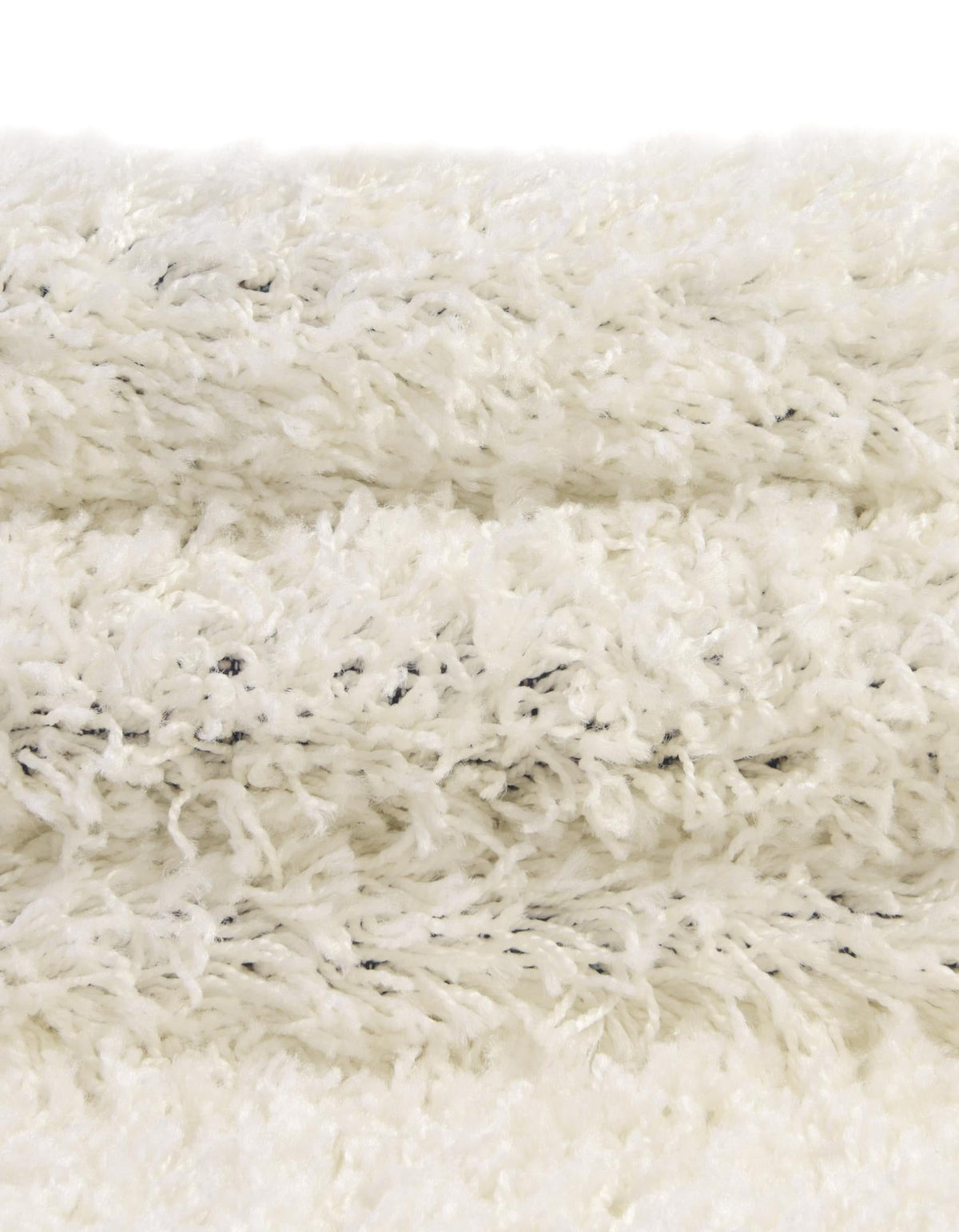 Plush Oasis Collection Area Rug - Serenity (Snow White) Round Snow White  lifestyle 141