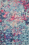 Sevilla Splendor Collection Area Rug - Alcazar Rectangular Blue  lifestyle 75