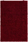 Plush Oasis Collection Area Rug - Serenity (Cherry Red) Rectangle Cherry Red  lifestyle 2