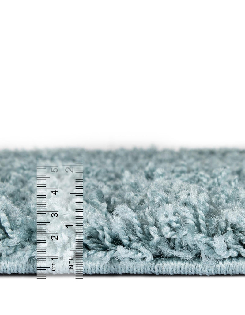 Plush Oasis Collection Area Rug - Serenity (Light Slate Blue) Rectangle Light Slate Blue  lifestyle 31