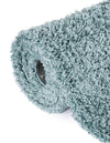 Plush Oasis Collection Area Rug - Serenity (Light Slate Blue) Rectangle Light Slate Blue  lifestyle 32