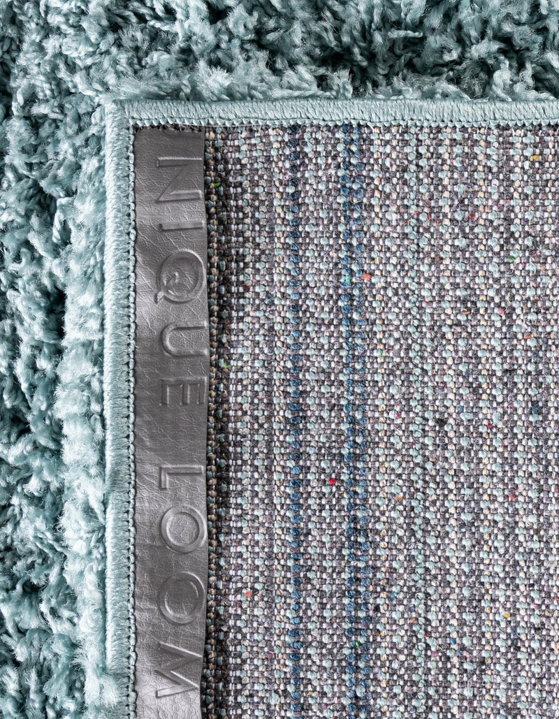 Plush Oasis Collection Area Rug - Serenity (Light Slate Blue) Square Light Slate Blue  lifestyle 90
