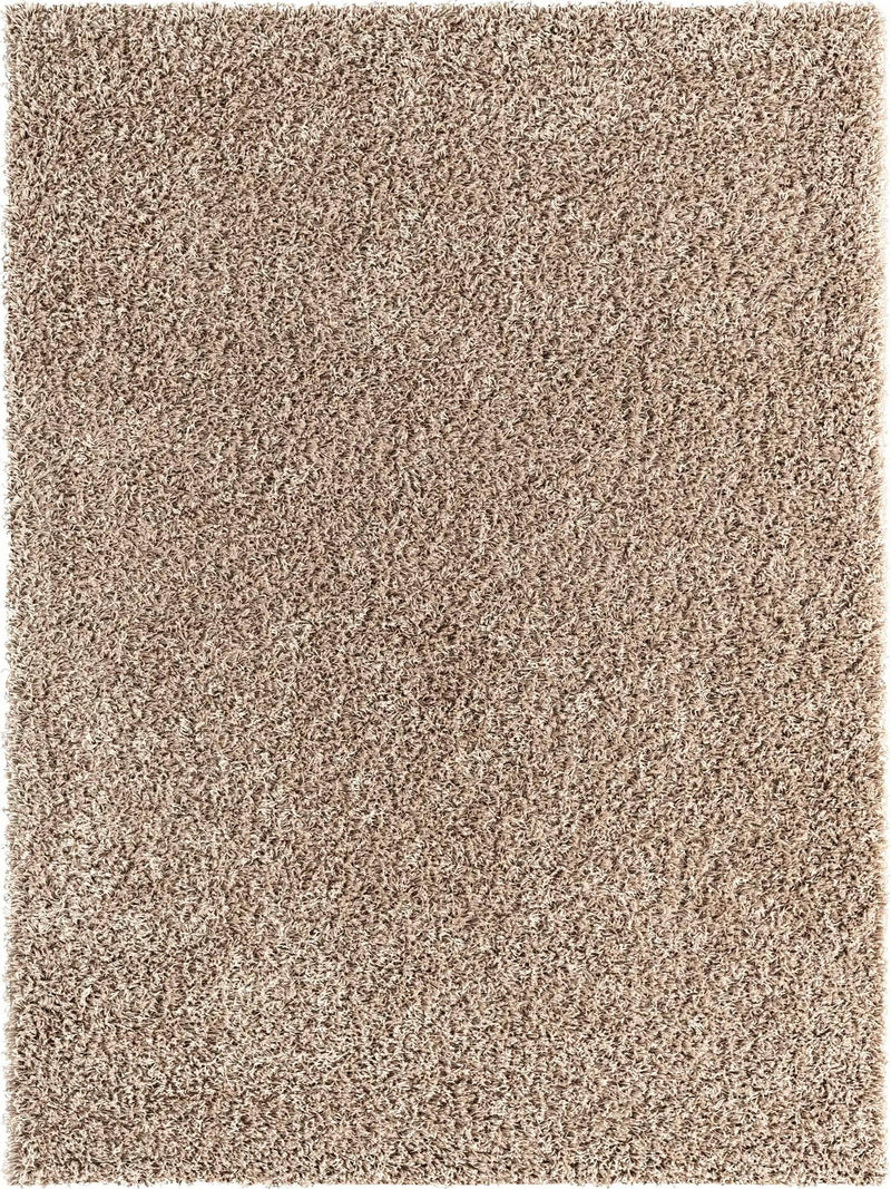 Plush Oasis Collection Area Rug - Serenity (Taupe) Rectangle Taupe  lifestyle 3