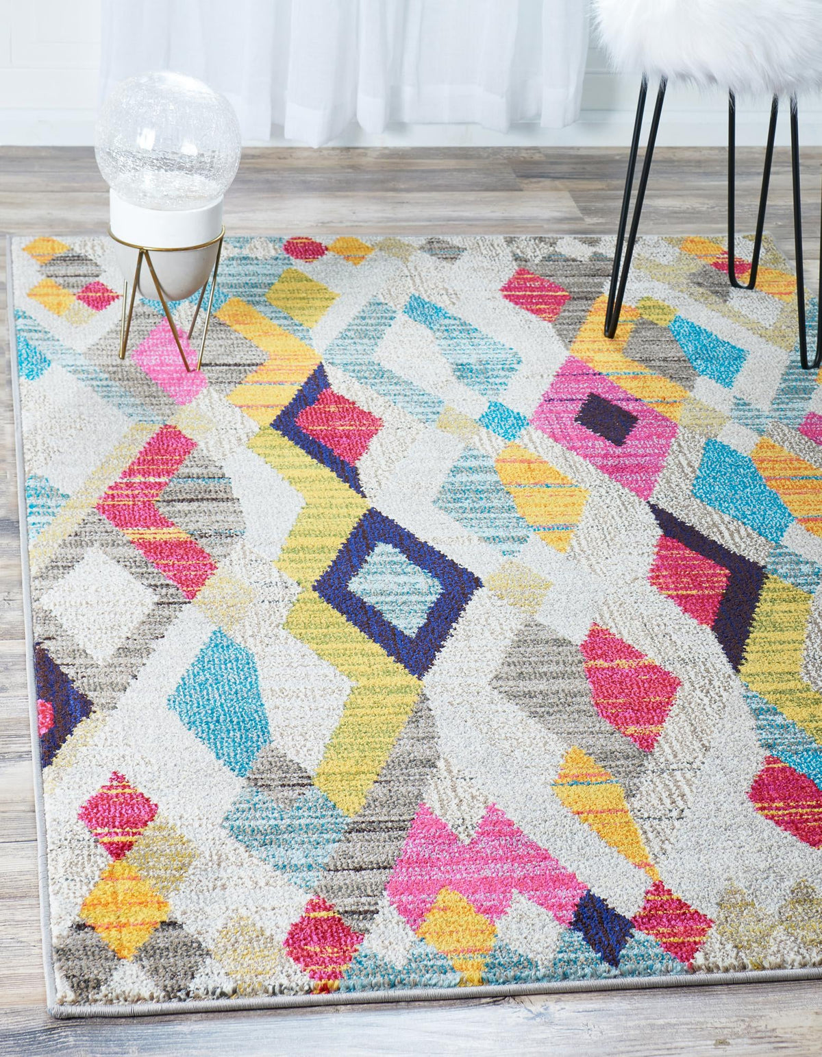 Sedona Vista Collection Area Rug -  Pricklypear Rectangle Multi  lifestyle 3