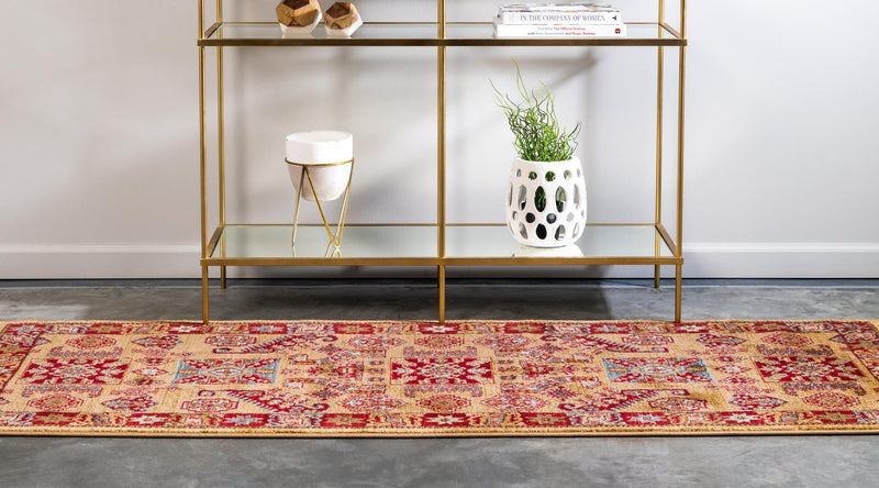 Persian Elegance Collection Area Rug -  Arak Runner Beige  lifestyle 27