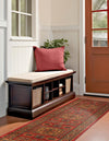 Persian Elegance Collection Area Rug -  Zanjan Runner Red  lifestyle 24