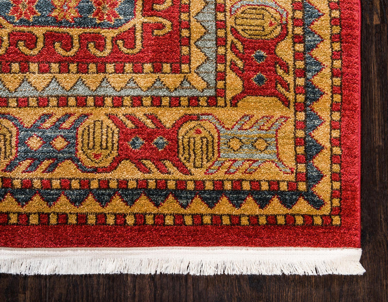Persian Elegance Collection Area Rug -  Zanjan Runner Red  lifestyle 33