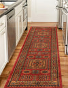 Persian Elegance Collection Area Rug -  Zanjan Runner Red  lifestyle 34