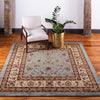 Jaipur Elegance Collection Area Rug -  Nahargarh (Light Blue) Square Light Blue  lifestyle 23