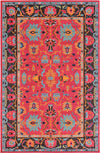 Chateau Elegance Collection Area Rug -  Giverny Rectangle Pink  lifestyle 3