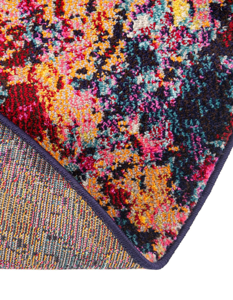 Marrakesh Elegance Collection Area Rug -  Akka Round Multi  lifestyle 85