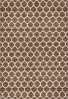 Lattice Gardens Collection Area Rug -  Bloomfield (Brown) Rectangle Brown  lifestyle 2