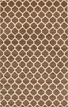 Lattice Gardens Collection Area Rug -  Bloomfield (Brown) Rectangular Brown  lifestyle 20