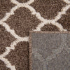 Lattice Gardens Collection Area Rug -  Bloomfield (Brown) Runner Brown  lifestyle 64