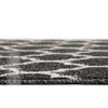 Lattice Gardens Collection Area Rug -  Bloomfield (Black) Square Black  lifestyle 31