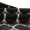 Lattice Gardens Collection Area Rug -  Bloomfield (Black) Square Black  lifestyle 67