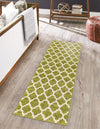 Lattice Gardens Collection Area Rug -  Bloomfield (Light Green) Runner Light Green  lifestyle 19
