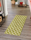 Lattice Gardens Collection Area Rug -  Bloomfield (Light Green) Runner Light Green  lifestyle 40