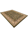 Isfahan Elegance Collection Area Rug - Naghsh-e Jahan (Green) Rectangle Green  lifestyle 17