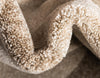 Lattice Gardens Collection Area Rug -  Espaliera Round Beige and Light Brown  lifestyle 226