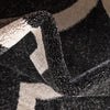 Lattice Gardens Collection Area Rug -  Espaliera Runner Black and White  lifestyle 175