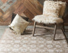Copenhagen Dahlia Collection Area Rug - Frederiksberg Rectangle Taupe  lifestyle 10