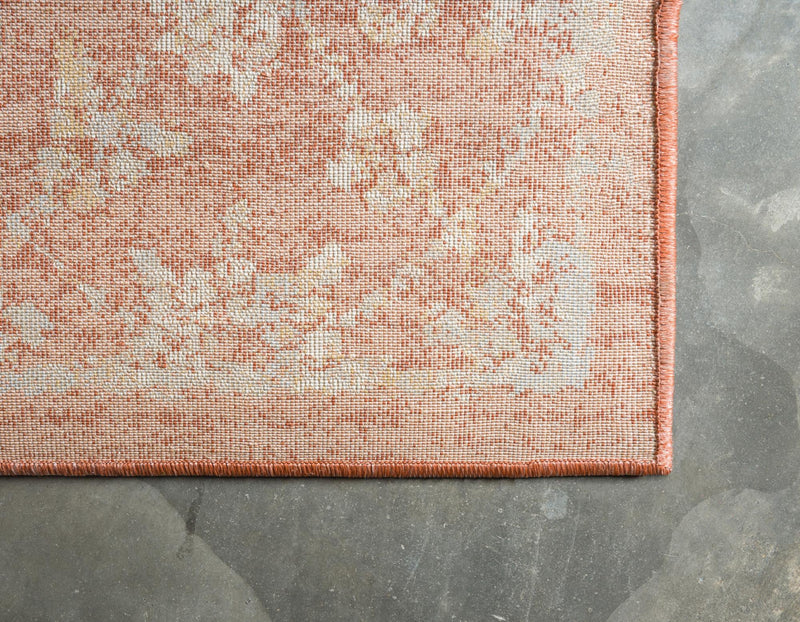 Copenhagen Dahlia Collection Area Rug - Frederiksberg Rectangle Brick Red  lifestyle 19