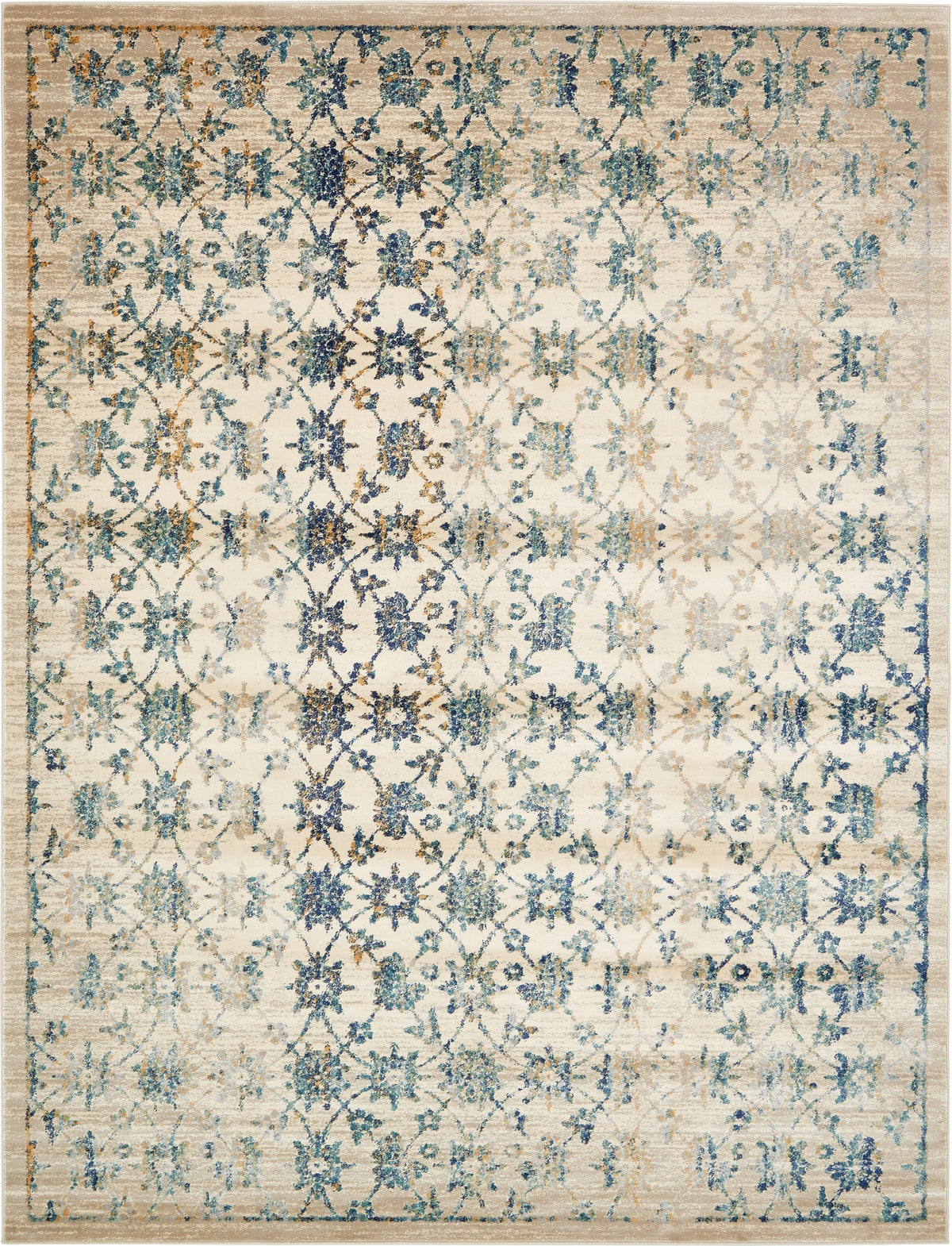 Copenhagen Dahlia Collection Area Rug - Frederiksberg Rectangle Beige  lifestyle 4